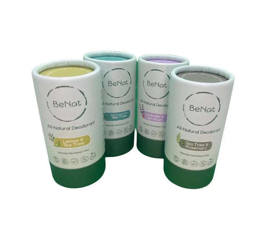 All Natural, Plastic-Free Deodorants.